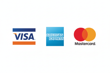 visa , americam express, mastercard